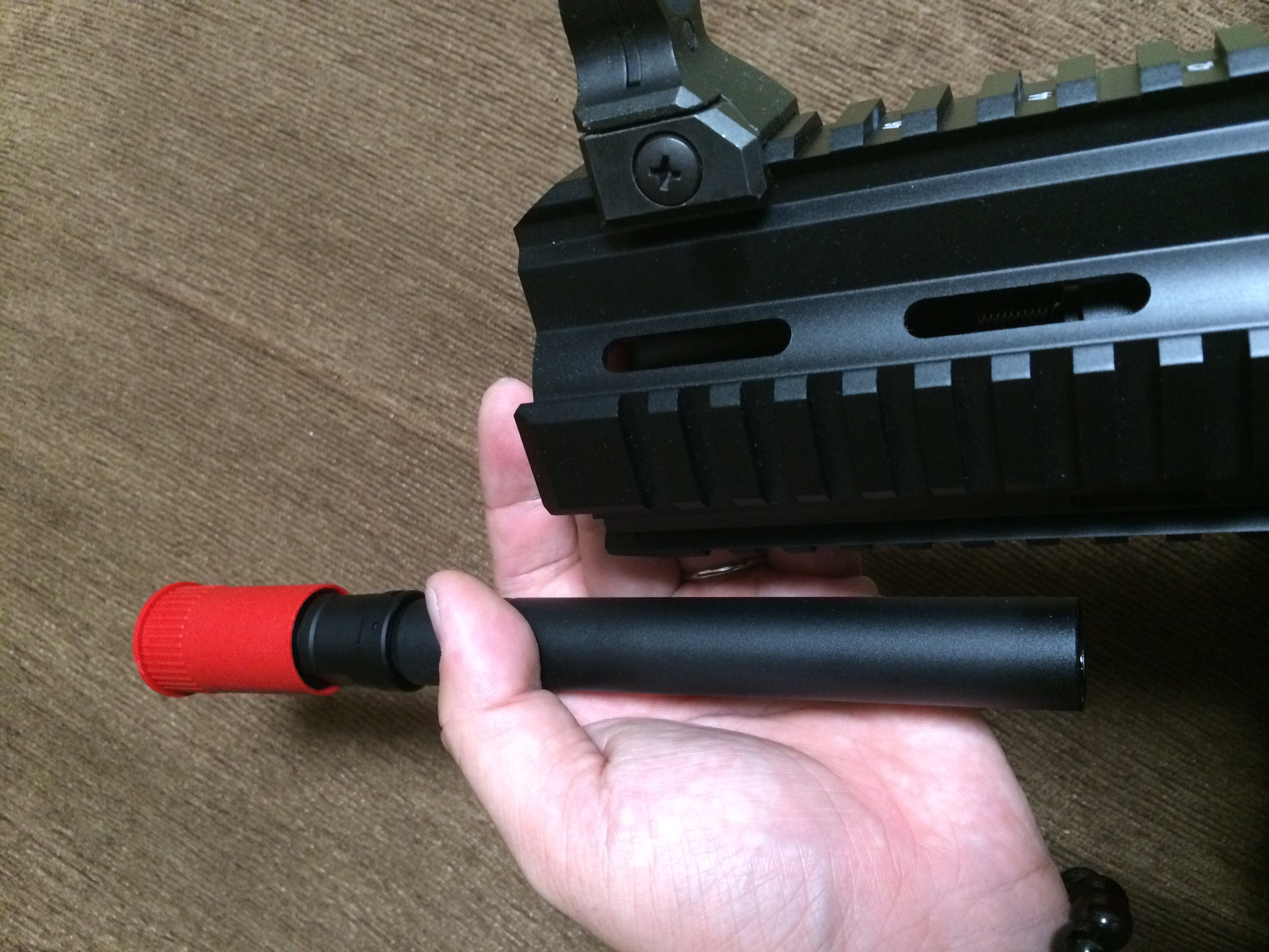 次世代Hk417のバレルを♪( ´θ｀)ノ